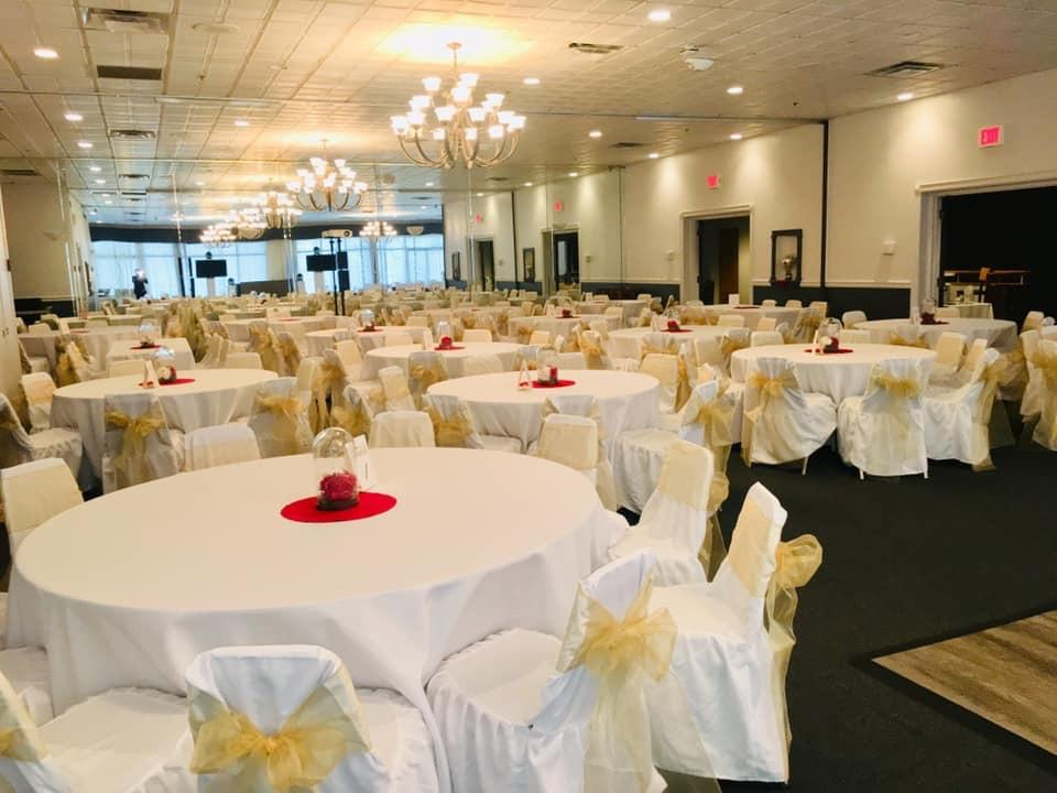 Banquet Room View of Mirror